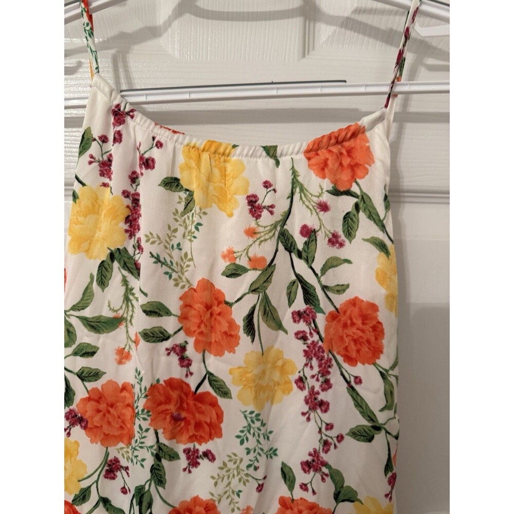 NWT Francesca's Johnie Halter Dress Sz XL Floral Midi Cottagecore Girly - Picture 9 of 16